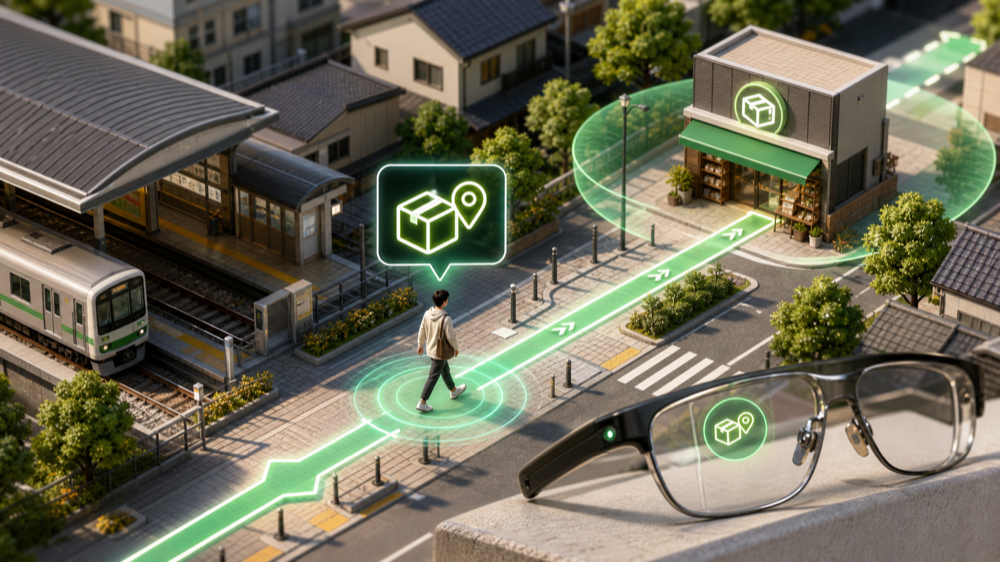 目的地を通り過ぎる前に知らせるGPS-MEMOの考え方